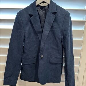 H&M linen Dark Blue kids Blazer